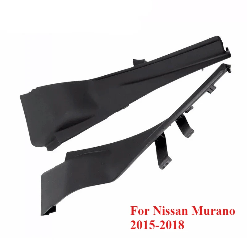 

Для Nissan Murano 2015 2016 2017 2018 автомобильный передний стеклоочиститель капот боковая крышка отделка авто обертка лобового стекла угловая накладка аксессуар