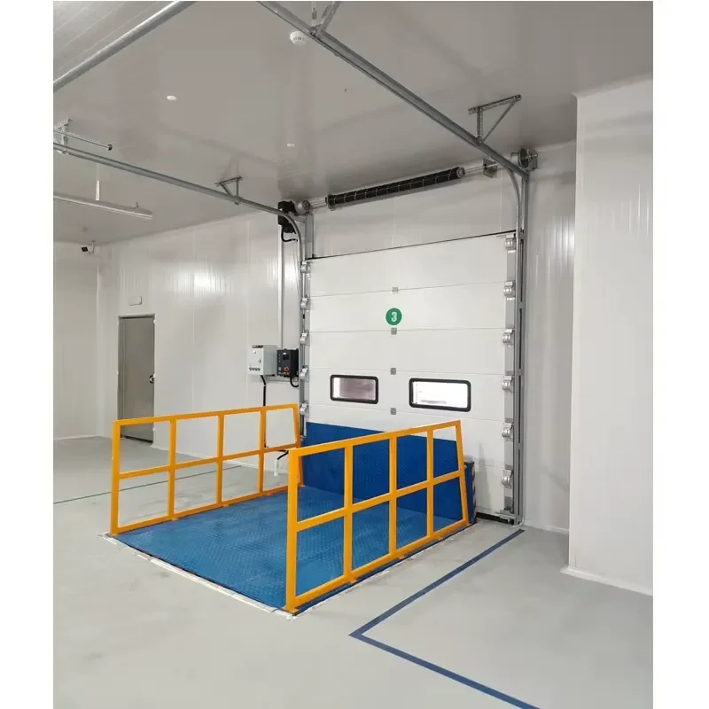 Cold Room High Speed Insulated Roller Shutter Freezer Storage Rapid Rolling Door with Copeland Compressor Motor & Bearing