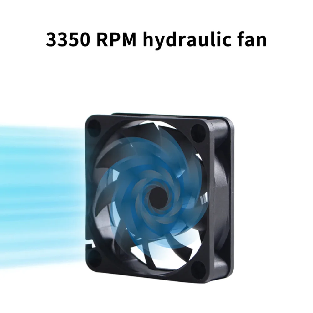 ​6025 24V Hydraulic Cooling Fan for CREALITY K1/K1 MAX 3350 RPM Hydraulic Fan 3D Printer Accessories