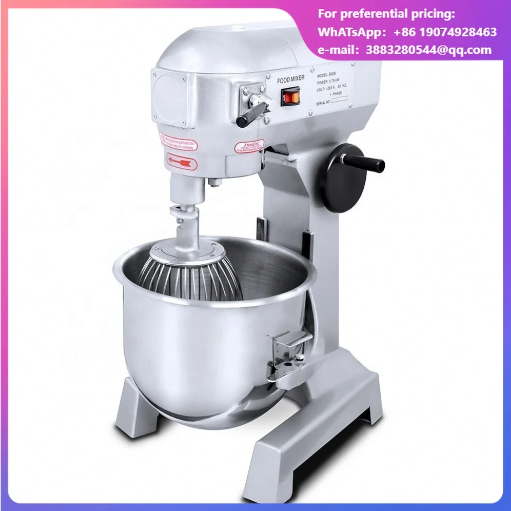 20L High Quality Powerful Bowl Volume Commercial Kitchen Cake Mixer Food Planetary Mixer Good Price YF-B20