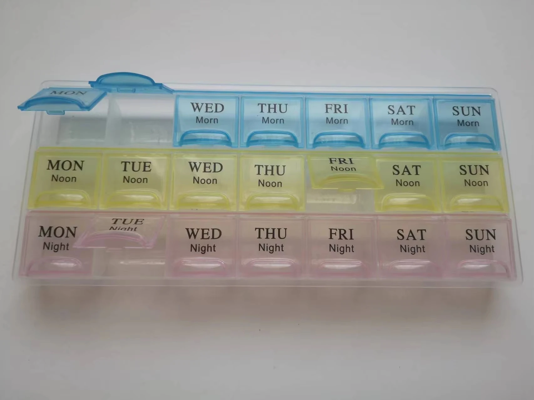 Transparent Plastic box Screw Compartment Box Jewelry Earring Display Case Container Clear Terminal Organizer Tool Storage boxes