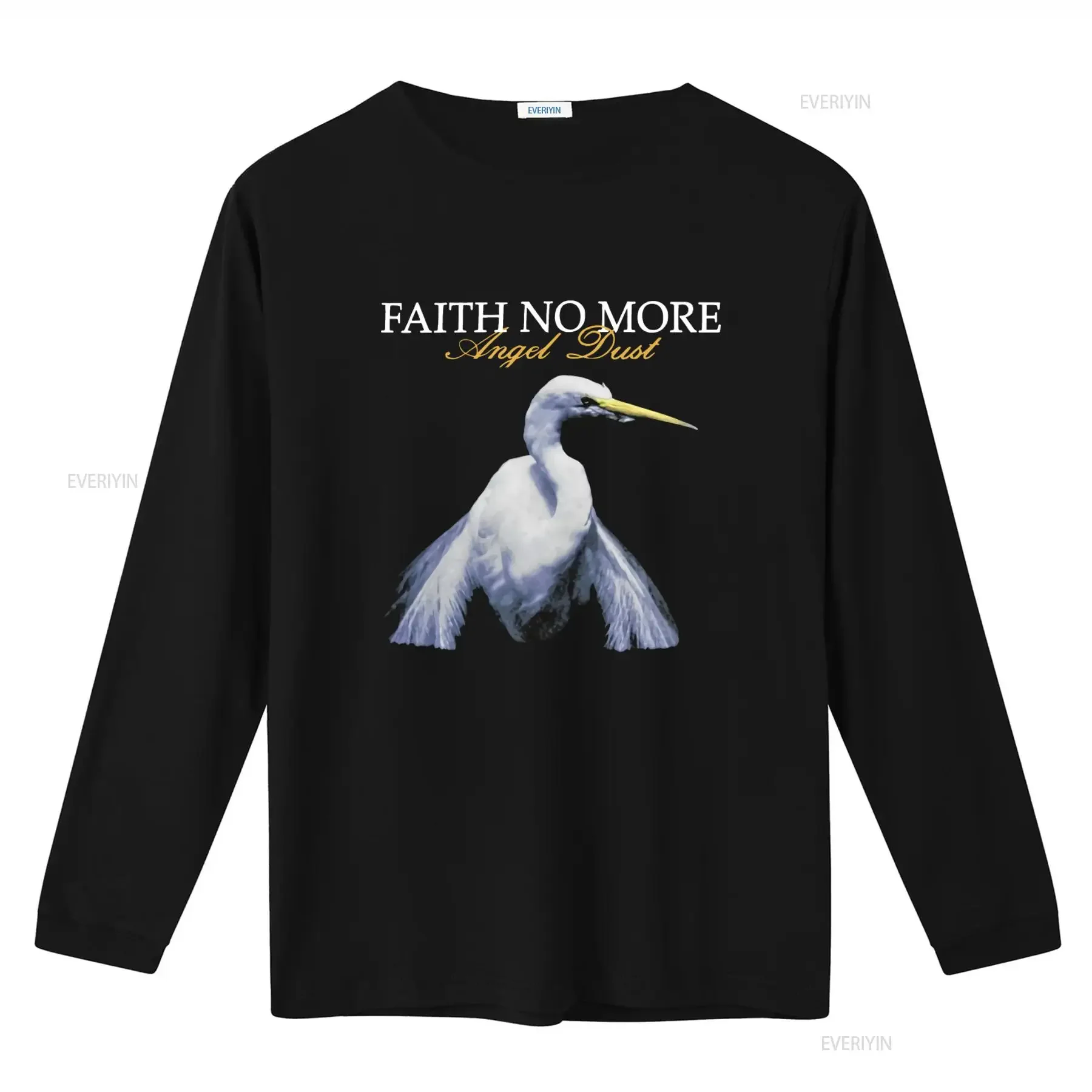 Faith No More Angel'92 Mike Patton Mr Bungle Fantomas T Shirt Print Cotton vintage Washed Casual graphic Slightly