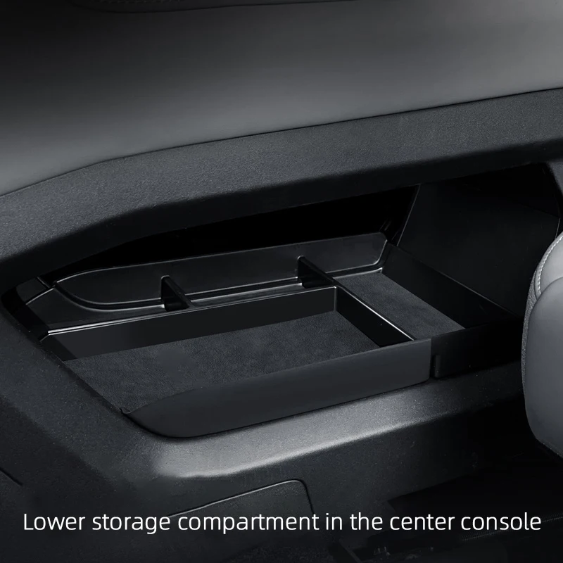 

Car Center Console Box for ZEEKR 001 009 Central Storage Tray Organizer Container Tidying alcantara Super Suede Accessories