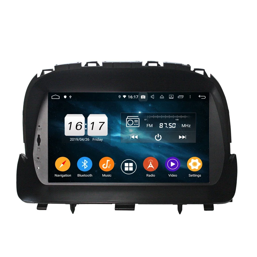 Double Din Android Car Stereo Radio GPS Navigation 7 Inch HD Touchscreen In Dash Headunit FM Radio Receiver For OPEL MOKKA