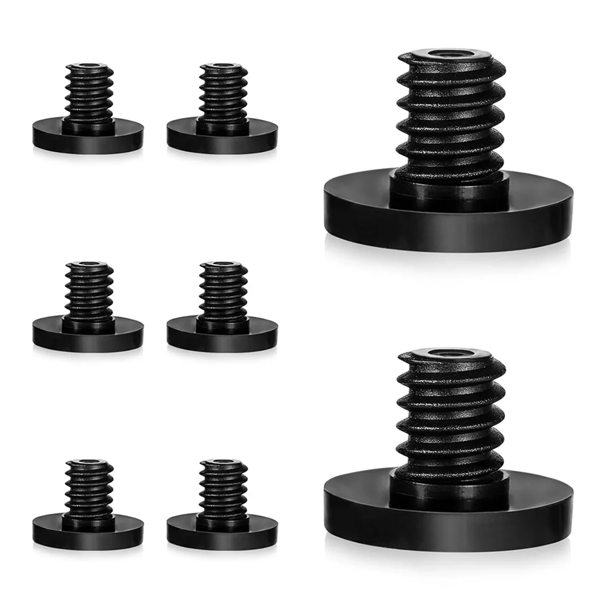 

A88M Premium ABS Accessories Parts Bolts Screw Replacement,Replacement Plastic Wall Easy Bolt for Suncast-Storage Shed 8PCS