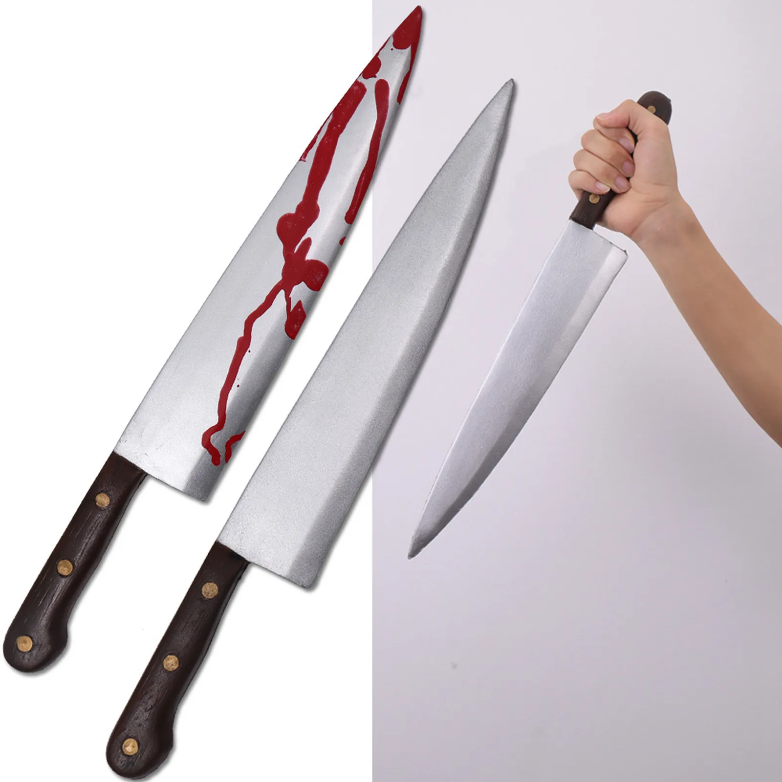 Halloween Novelty Prop Small Knife Cosplay Accessory Horror Party Decoration Scary Prank Toy forHouse Costume