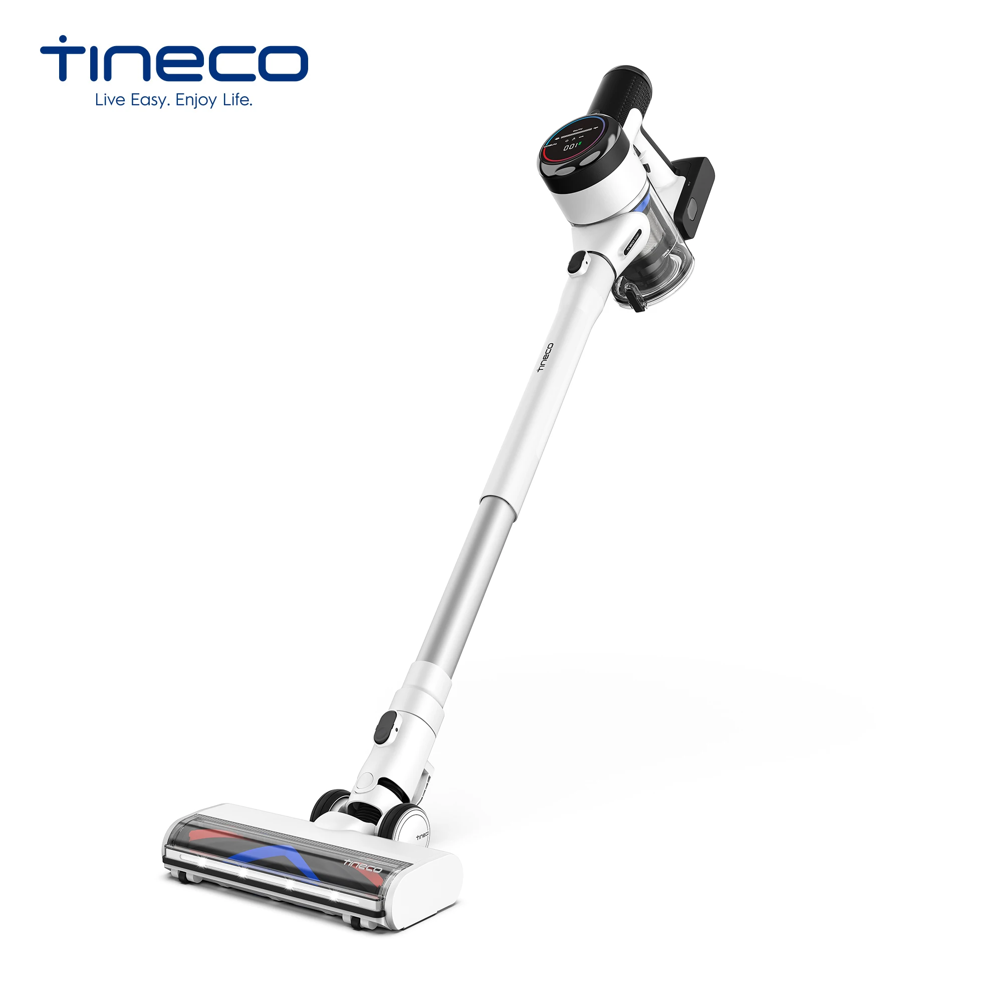 Tineco Pure ONE S15 Essentials Smart Cordless Vacuum Cleaner, Stick Vacuum with Anti-Tangle Brush & Fade-Free Suction