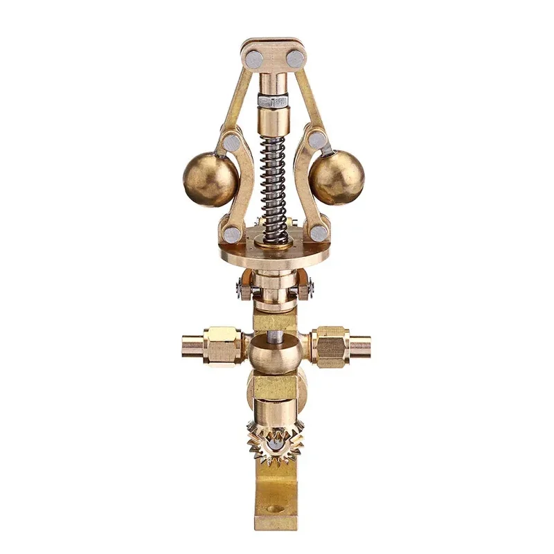 P30 Mini Steam Engine Model Accessories Metal Manufacturing Miniature Flying Ball Speed Regulator Boutique Toy - Gold