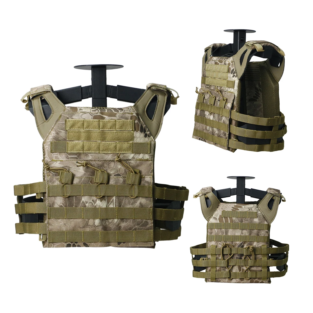 Imagem -02 - Soetac-jpc Tactical Hunting Vest Plate Carrier Molle Peito Rig Painel Traseiro Camo Engrenagem de Proteção ao ar Livre Airsoft Gear