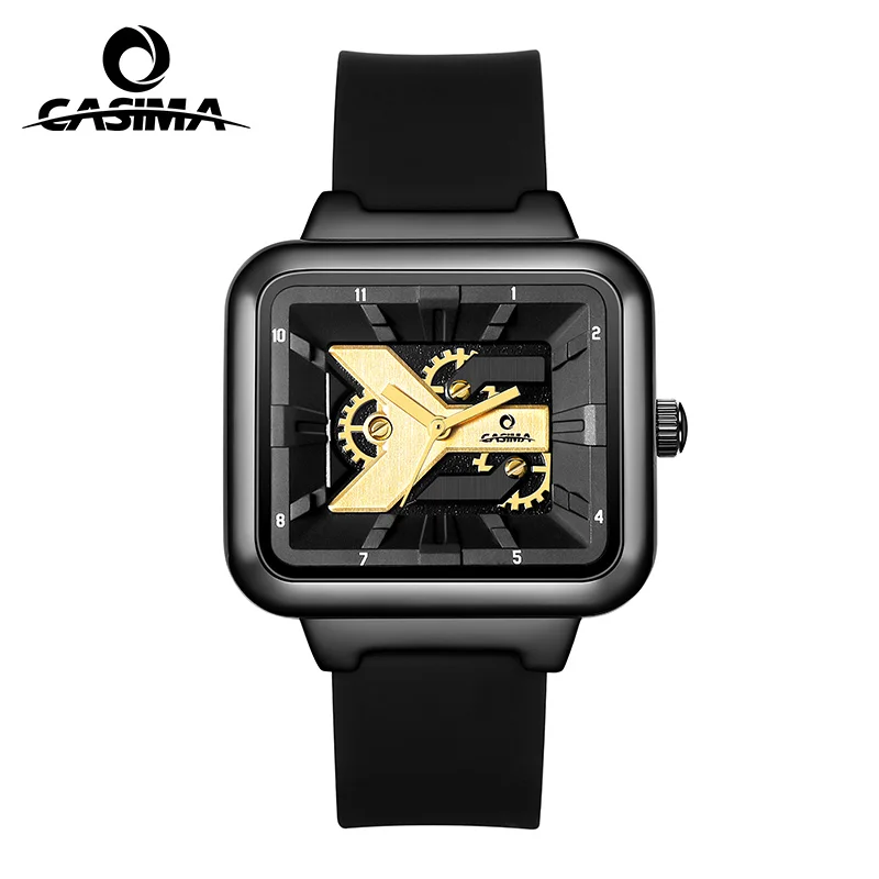 CASIMA OG シリーズ スクエア シリコン腕時計 カップルウォッチ スポーツウォッチ ナショナルトレンド モデル CS2128-1031