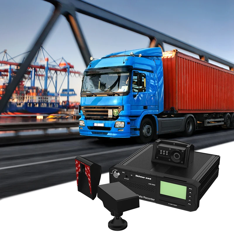 High quality 8ch h.265 1080p 4g gps mdvr driver fatigue monitor system adas dsm bsd ai mobile dvr