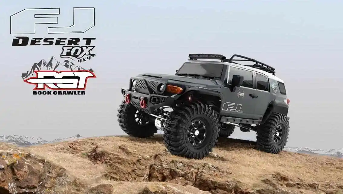 313mm FJ Rock Crusier FJ FJ40 Body For RGT Desert Fox 1/10 RC Off-Road Crawler EX86110 EX86120 AXIAL SXC10 III TRX4 90046 LC76