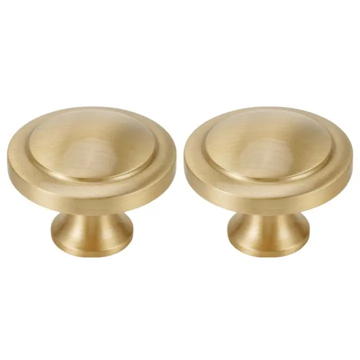 For Cabinets Elegant Gold Handle Classical Gold Drawer Pull European Design High-quality Brass Luxurious Atmosphere