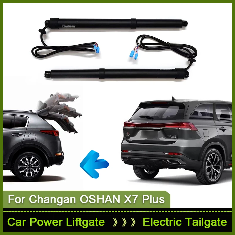 For Changan OSHAN X7 Plus 2020~2024 Car Electric Tailgate Lift System Kit Auto Tail Gate Opener Automatic Lifting Rear Door