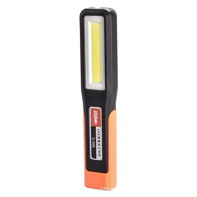 Multifunctional Handheld COB Work Light with Magnet Hook Super Bright Rechargeable Portable Emergency Maintenance Lamp