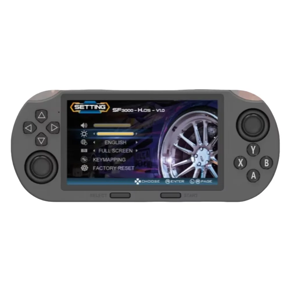 SF3000 Retro Handheld Video Game Console Klassieke Games Pocket Player met 4,5 Inch IPS Scherm 3000mAh Draagbare Linux Systeem - afbeelding 2