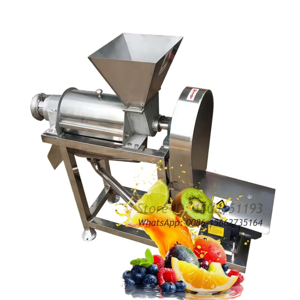 Fresh Fruit Juicer Extractor Machine For Squeezing Apple Pineapple Blueberries Watermelons Peaches Mangoes Oranges And Vegetable