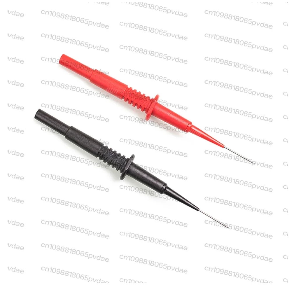 2PCS Test Pin 1mm Extra-sharp Test Needle Test Probe Tips Electrical Connector 4mm No Stripping Wire for Multi-meter