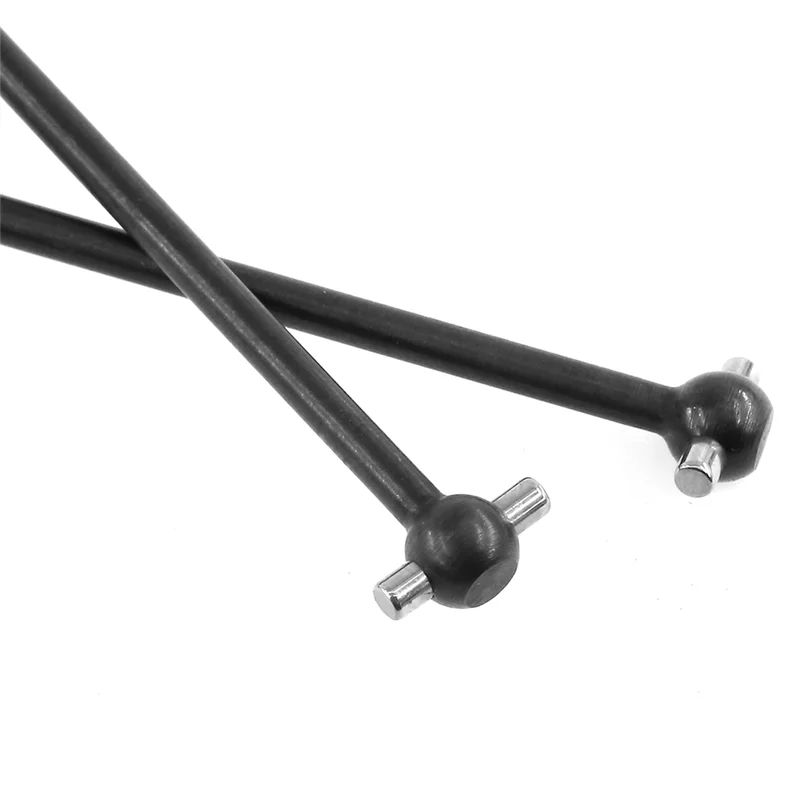 -A25M 2Pcs Metal Front Rear Universal Joint Drive Shaft CVD E2218 For MBX8/MBX7R/7 RC Car Upgrade Parts Accessories