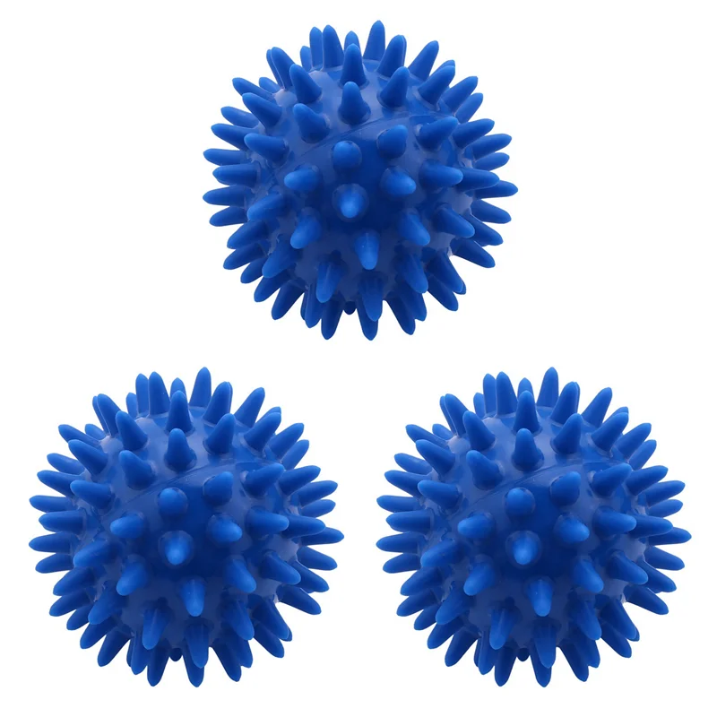 

ABUU-3Pcs 6Cm / 10Cm Massage Balls Hedgehog Ball Bubble Ball Massage Balls Therapy Ball Massage Ball