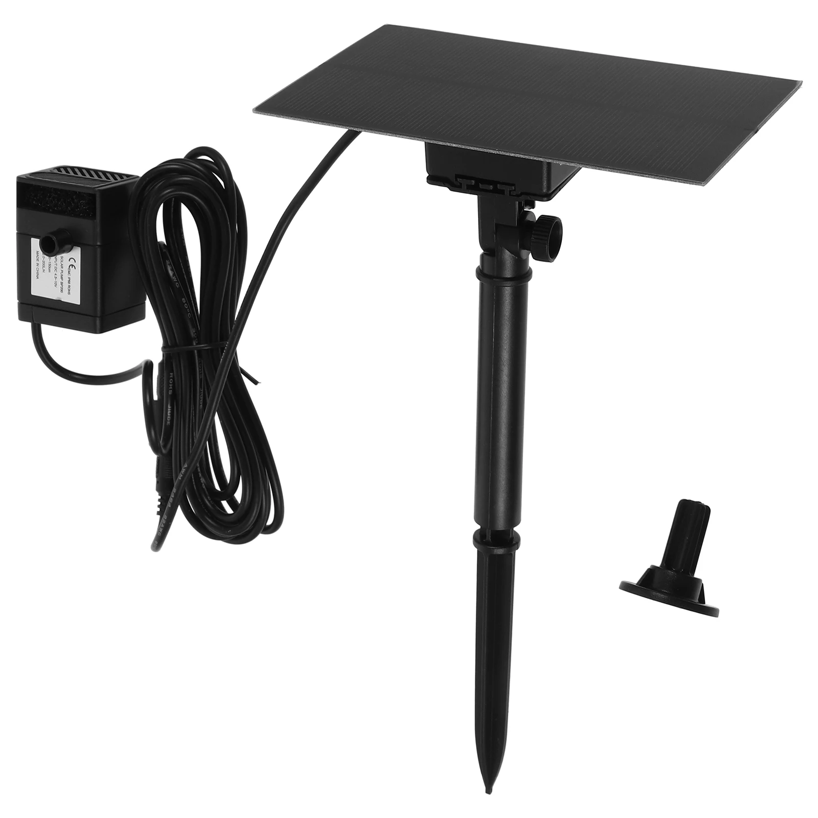 

Solar Fountain 1.5W Outdoor Garden Water Feature Stake Bird Bath Solar Powered Pond Decorations Mini Landscape Sprinklers