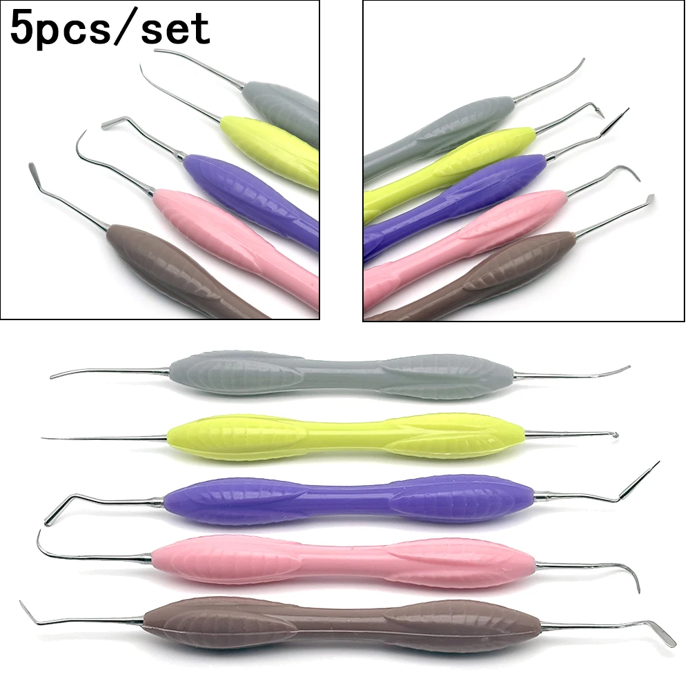 Dental Resin Spatulas Composite Instruments Silicone Resins Filler Dental Composite Resin Filling Spatula Aesthetic Restoration