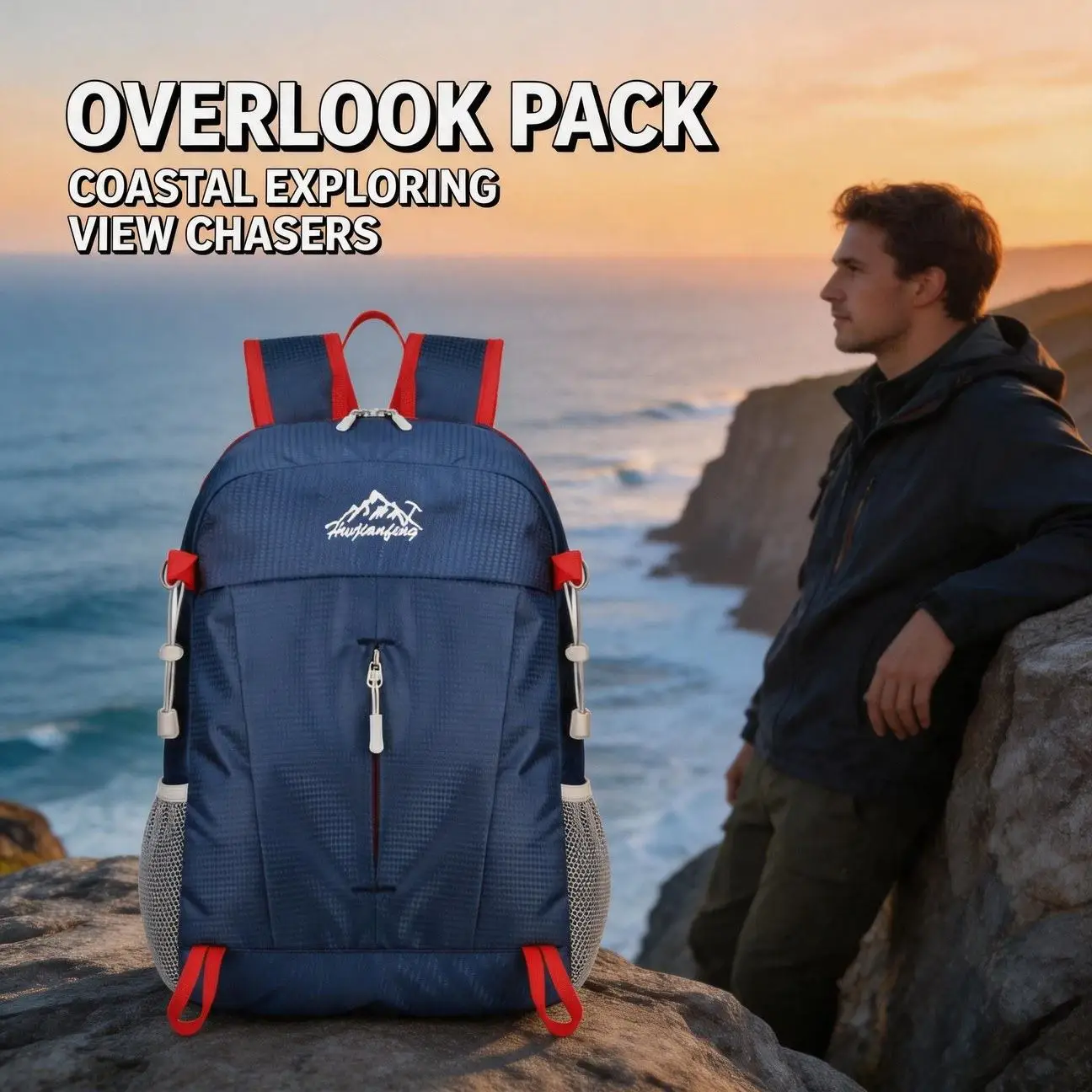 Upgrade Lightweight Multifunctional Backpack Storage Foldable Multi Pocket