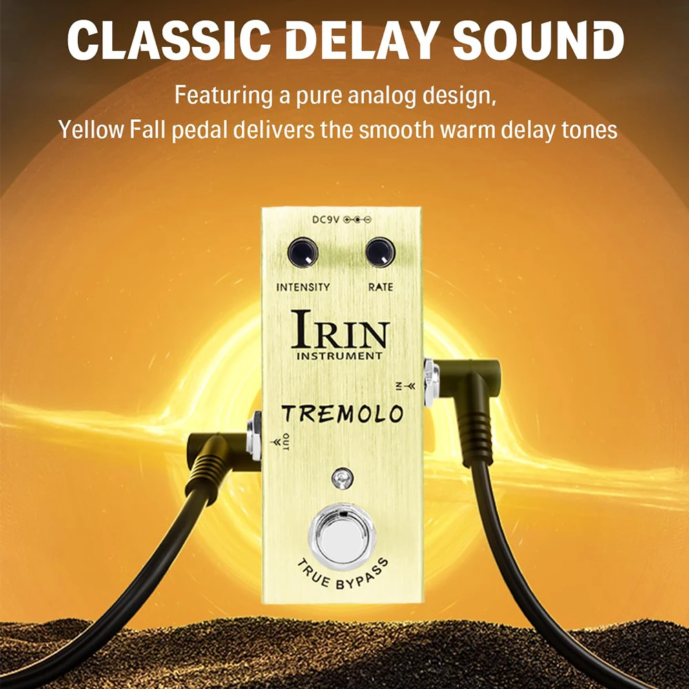 

IRIN-Electric Guitar Effects, Classic Overdrive, Analog Delay, High Gain Distortion, Guitar Effects