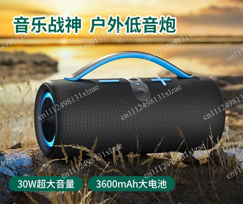altavoz-bluetooth-portatil-de-tela-con-iluminacion-rgb-resistente-al-agua-sonido-de-bajos-profundos-para-juegos-y-fiestas-al-aire-libre
