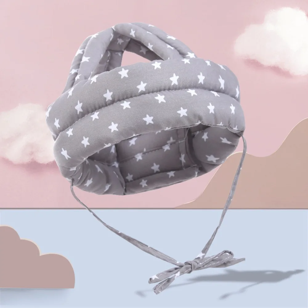 Comfortable Adjustable Baby Protection Hat Breathable Soft Anti-collision Hat Anti-fall Safety Head Protection Headgear Toddler