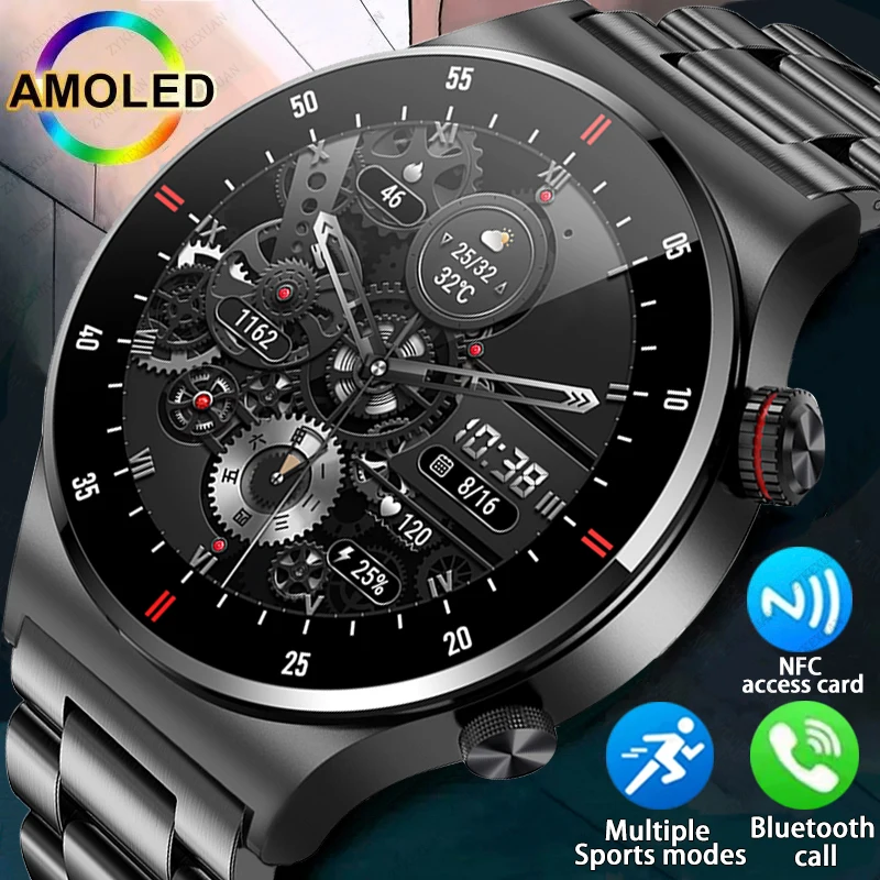 

For HUAWEI Xiaomi ECG+PPG Smart Watch Bluetooth Call Men Sports Bracelet NFC Waterproof Custom Watches Men Smartwatch 2024 New