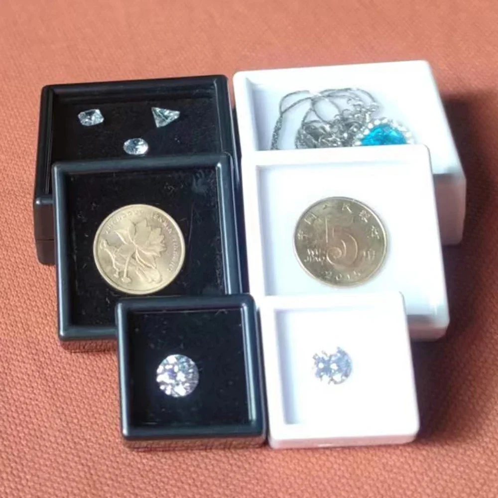 

Оптовая продажа: Коробка для хранения рассыпных бриллиантов, контейнер для драгоценных камней, органайзер для подвесок, держатель для колец, витрина для монет, серег и ювелирных изделий