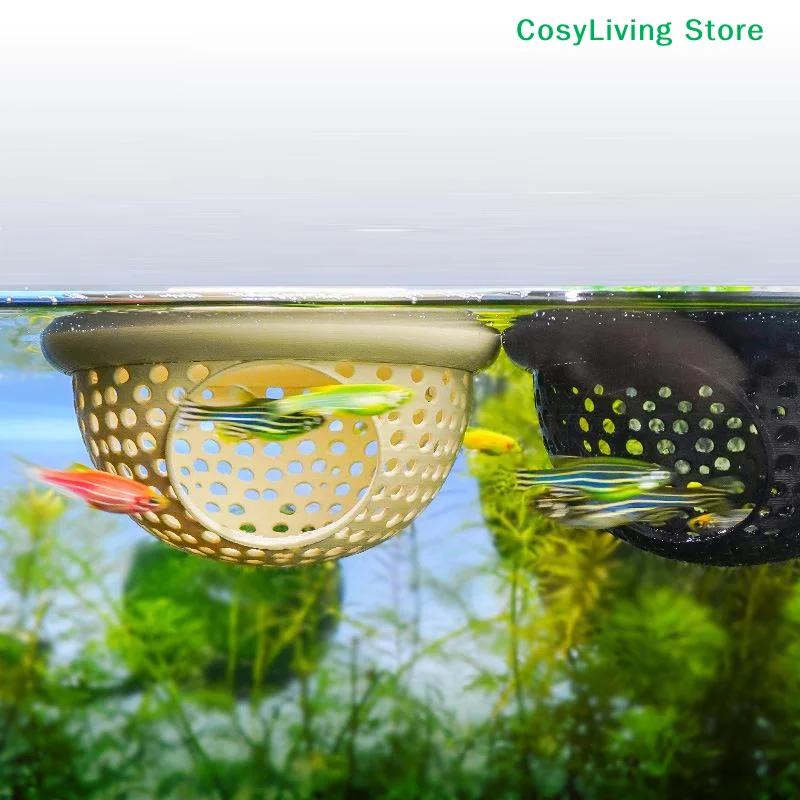 [CL]1 Pc Betta Fish Hammock Aquatic Tank Floating Hammock Provides A Safe Resting Place For Betta Fish Shrimp Small Creatures