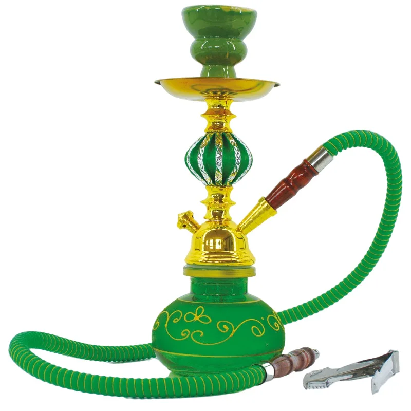 

Water Pipe Accessories Shisha For Bar Water Pipe Glass Bottle Single Tube Small Portable Pot Shisha