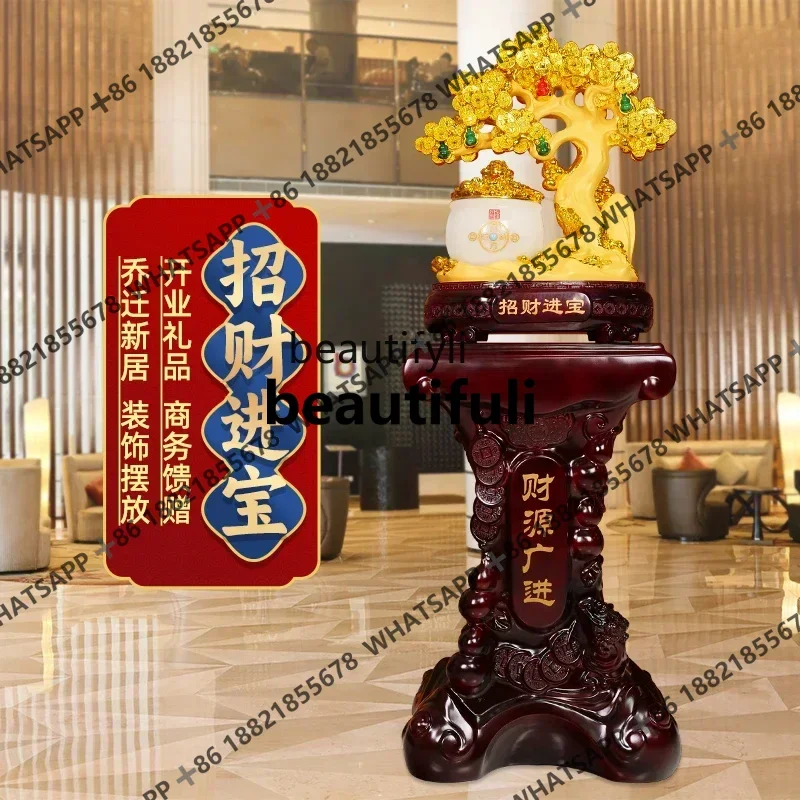 X1Fortune Tree Ornament Office Lucky Cornucopia Company, Hotel Lobby Floor Decoration