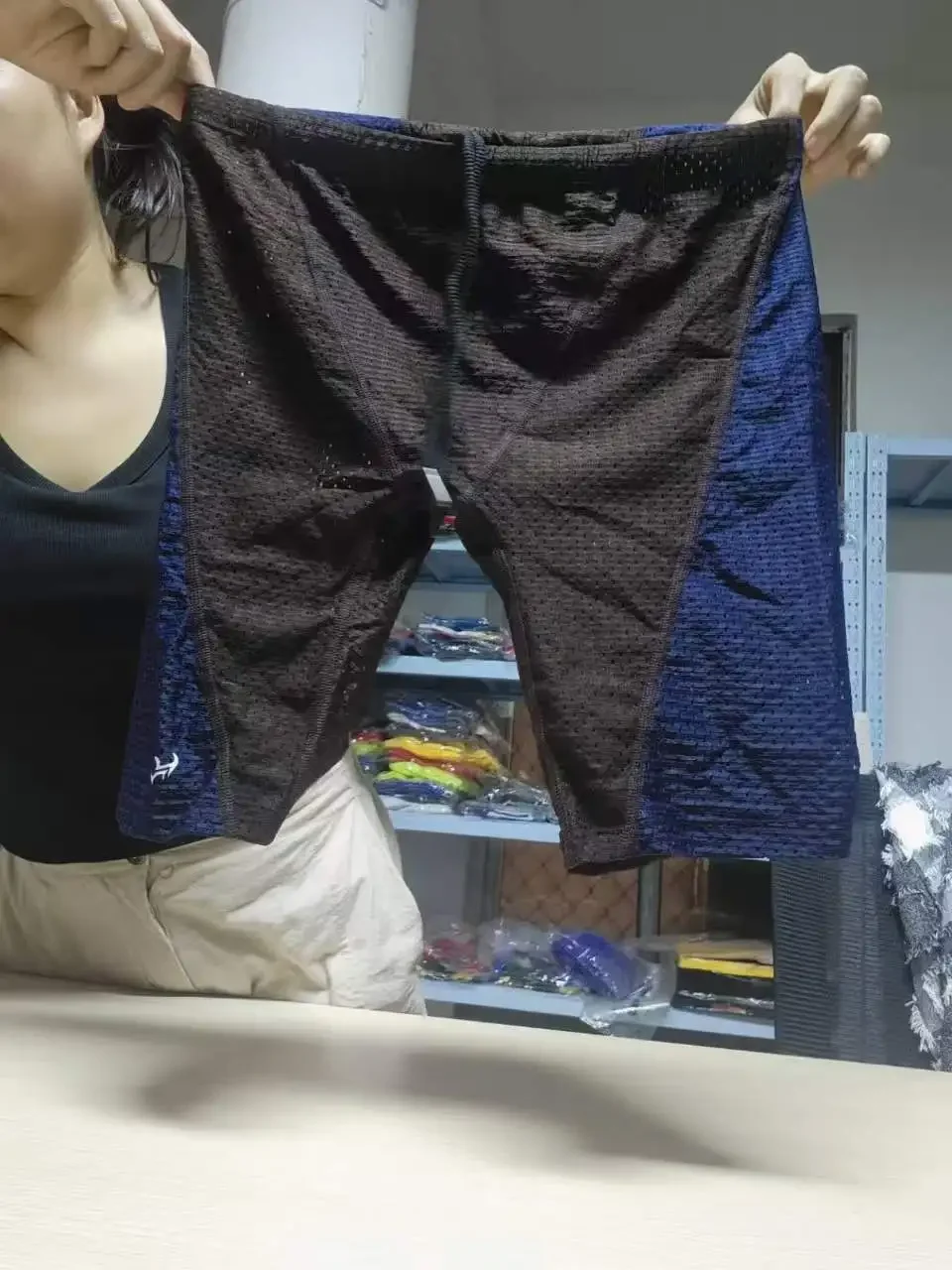 Mesh Seaside beach directly from the manufacturer men's sweatpants, leggings, swimming trunks wholesale foreign trade 7005
