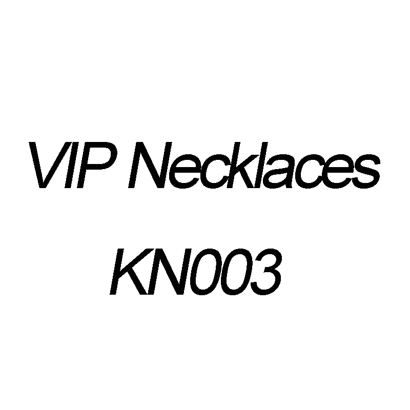 Meetvii VIP K Necklaces KN003