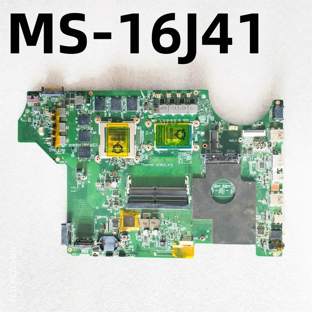 

Оригинальная материнская плата MS-16J41 для Msi Apache Pro GE62 6QF с I7-6700HQ и GTX970M, тест в порядке