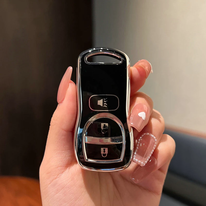 تبو حالة مفتاح السيارة لنيسان ، غطاء قذيفة ، فوب ، أرمادا ، الحدود ، مورانو ، باثفايندر ، السعي ، تيتان ، إكستيرا ، اكسسوارات إنفينيتي #4