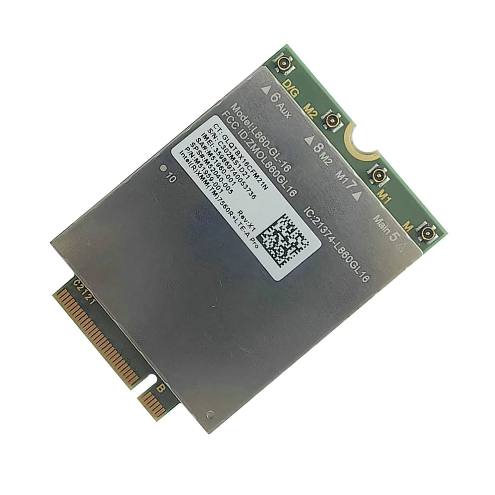L860-GL-16 LTE Cat16 M.2 Module For EliteBook X360 1040 G5 830 840 850 Elite X2 Spectre 14U 13T Z1 Entry Tower Laptop view 5