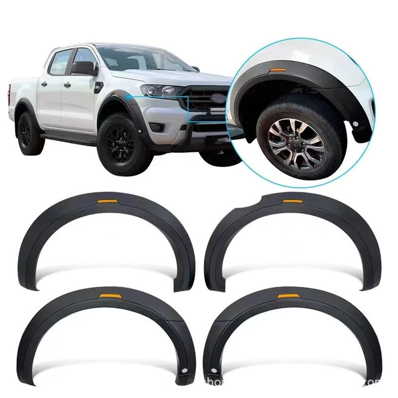 

Suitable for Ford RANGERT8T7 with radar hole with lamp wheel eyebrow SUV Wide decorative wheel eyebrow fender