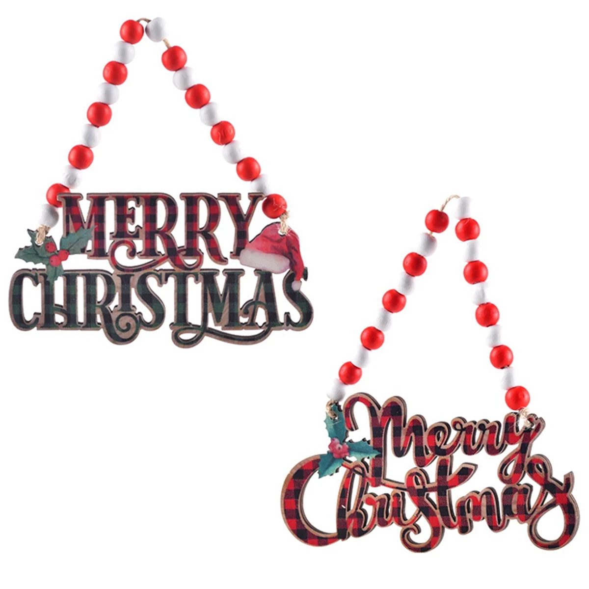 A96Q-Merry Christmas เครื่องประดับตกแต่งแขวนผนัง Xmas แผ่นแขวน Merry Christmas Sign