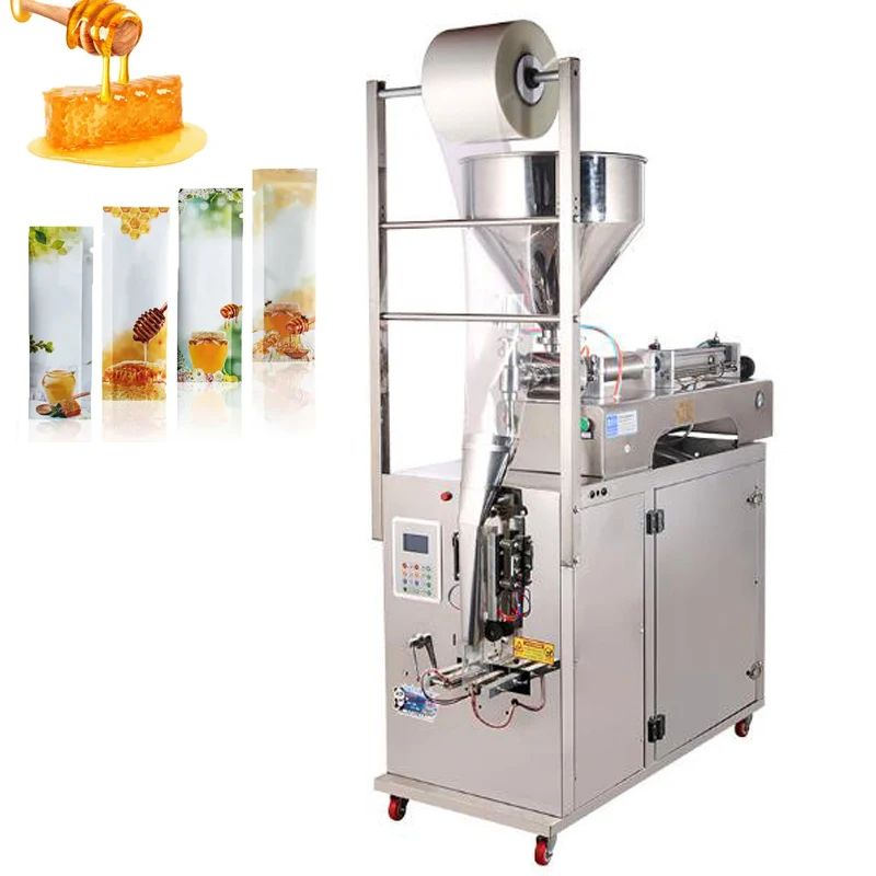 110V 220V Paste Packaging Machine For Liquid Soap Shampoo Lotion Perfume Quantitative Sealing Packing Machine Bag Maker Machine