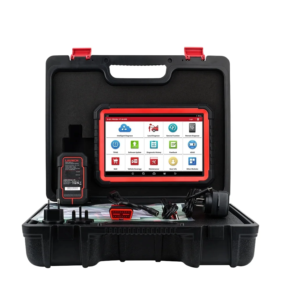 LACH X431 Pro3s+ Pro3s Plus V5.0 Without OBD1 Connector Full System OBD2 Car Diagnostic Tool Machine Upgrade Topology Mapping