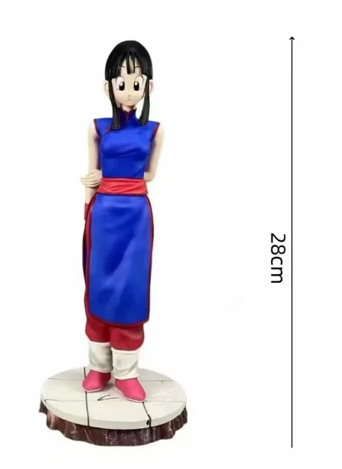 Dragon Ball Girl Chichi Cheongsam Version PVC Model Collection Figure Toy 28cm