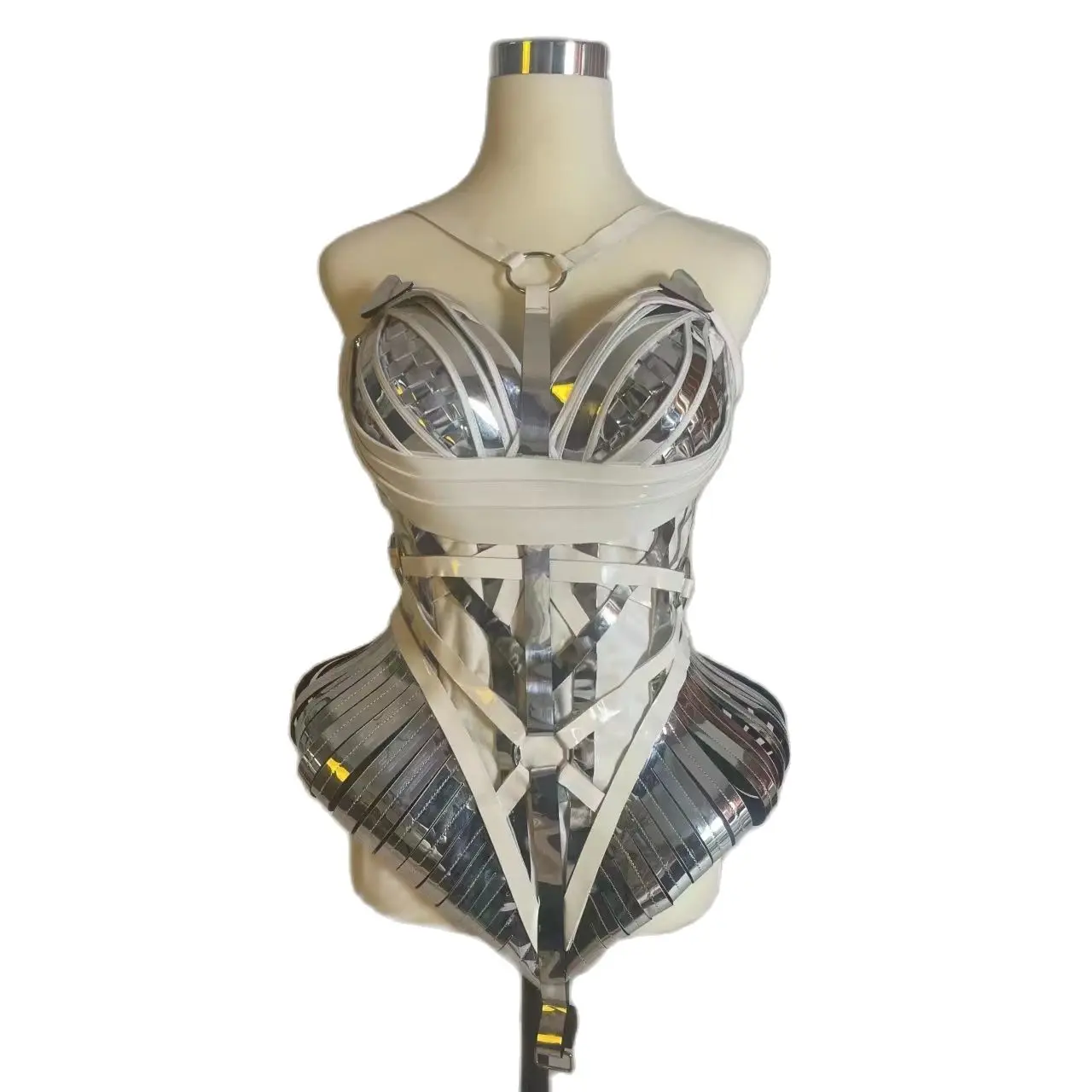 新しいカスタマイズされたナイトクラブセクシーなインタラクティブGOGOツアー雰囲気パフォーマンスドレスバーガールドラッグクイーンコスチュームボディスーツ