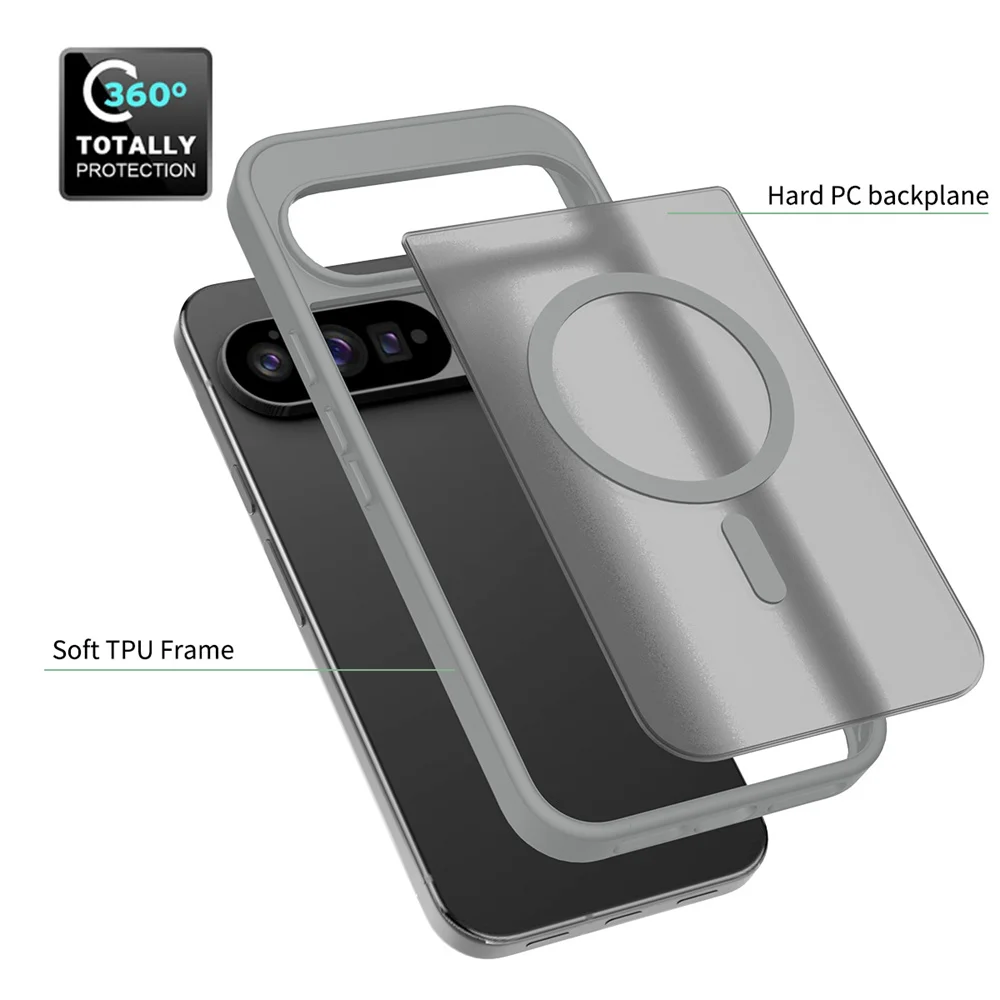 For Google Pixel 9 10 Pro Case PC + TPU Back Cover Pixel 9A Phone Case For Google Pixel 9 10 Pro XL Luxury Cover - náhled 5