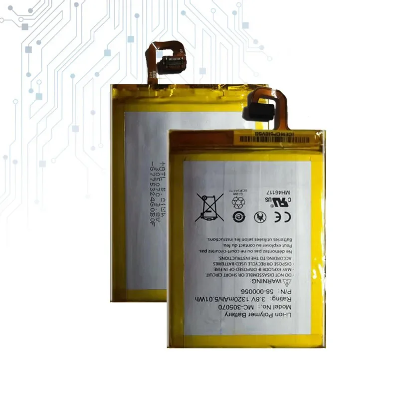 1320mAh แบตเตอรี่แท็บเล็ตคุณภาพสูงสําหรับ AMAZON Kindle Voyage NM460GZ 58-000056 MC-305070 S13-R2 S13-R2-A MC-305070