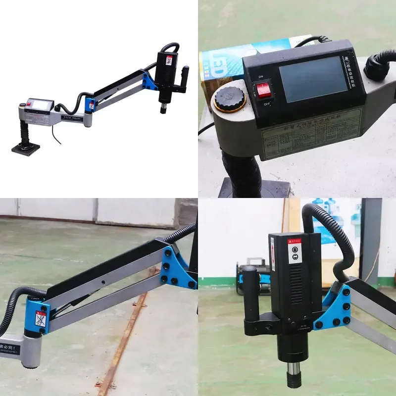 CE Certified M6-M30 Electric Tapping Machine Handheld Multi Directional Thread Tapping Machine Automatic Servo Tapping Arm