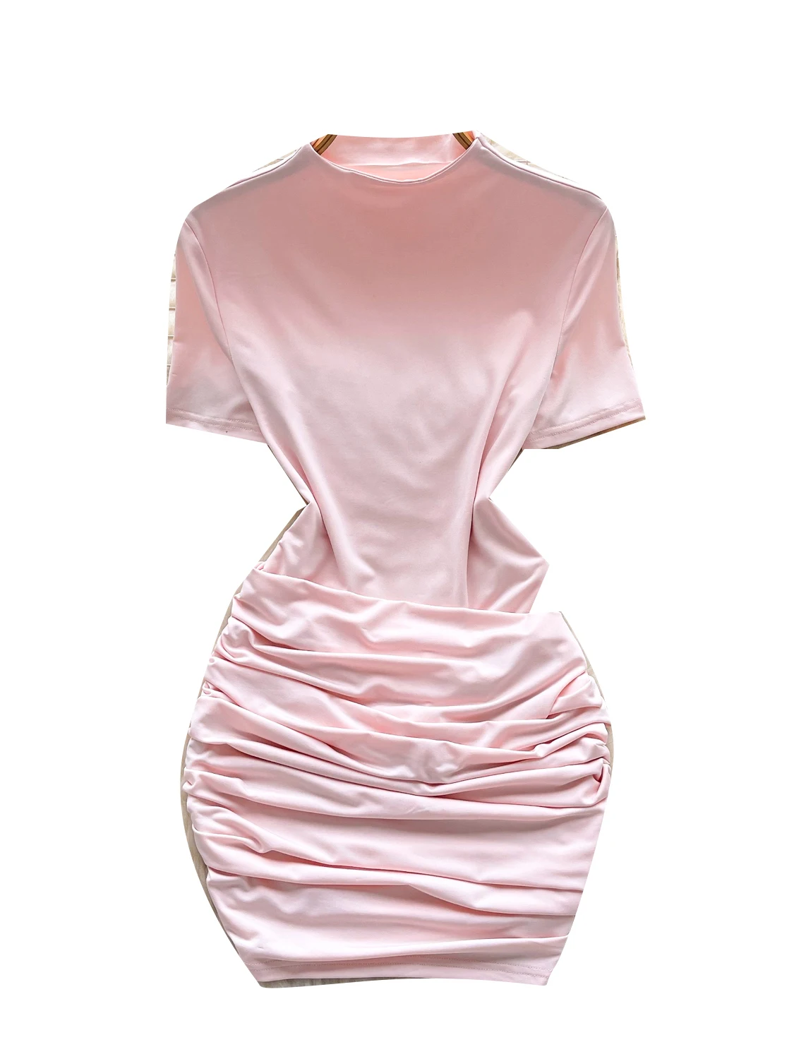 Summer Design rotondo Ne ort Sve Dr Gonna a trapezio a vita alta Ensemble da donna Gonna piegata Aderente Dr Commute Sle